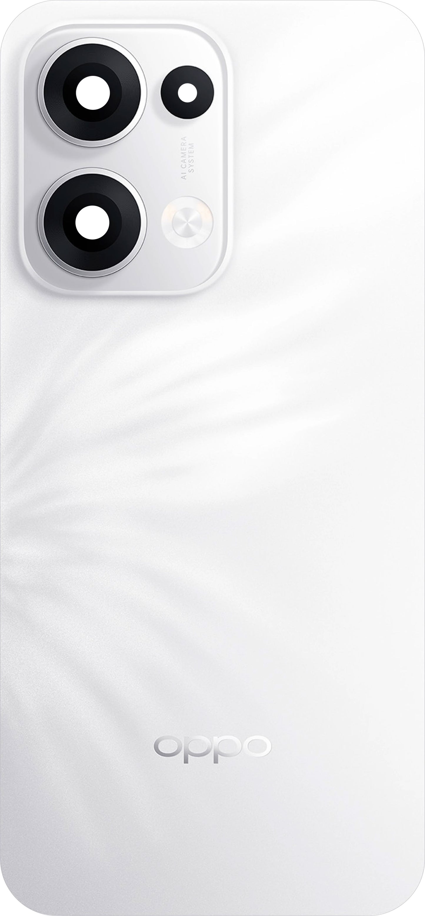 Kryt baterie Oppo Reno13, Bílá (Plume White), Service Pack 621033000484