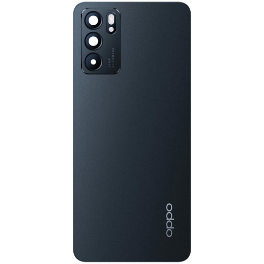 Kryt baterie Oppo Reno6 5G, černý (Stellar Black), servisní balení 4907797