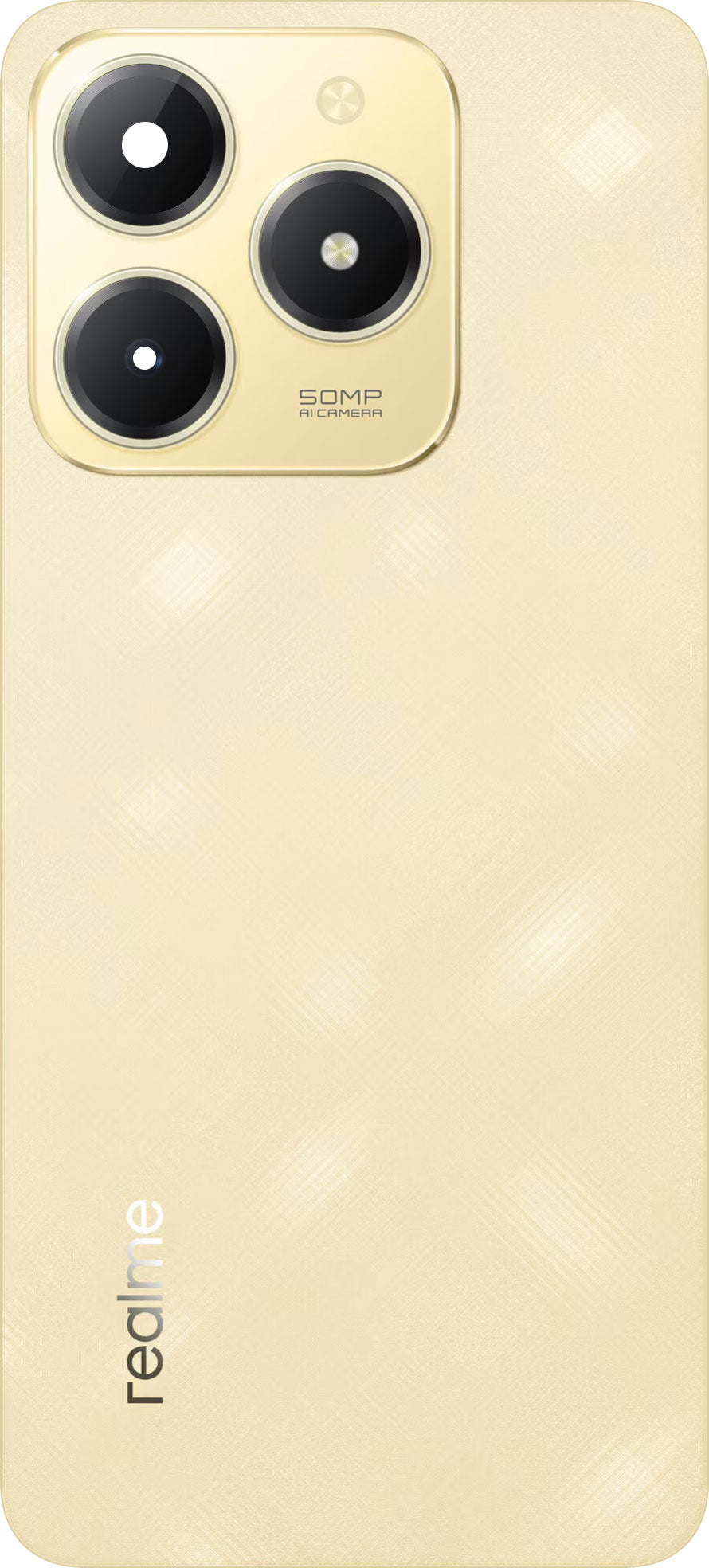 Kryt baterie Realme C61, Zlatý (Sparkle Gold), Servisní balíček 621033000307