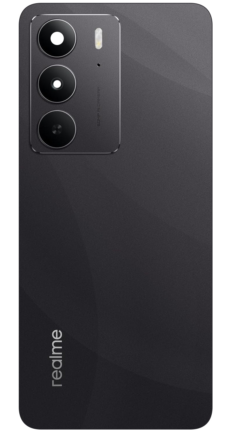 Kryt baterie Realme C75 4G, černý (Storm Black), servisní balíček 621033000468