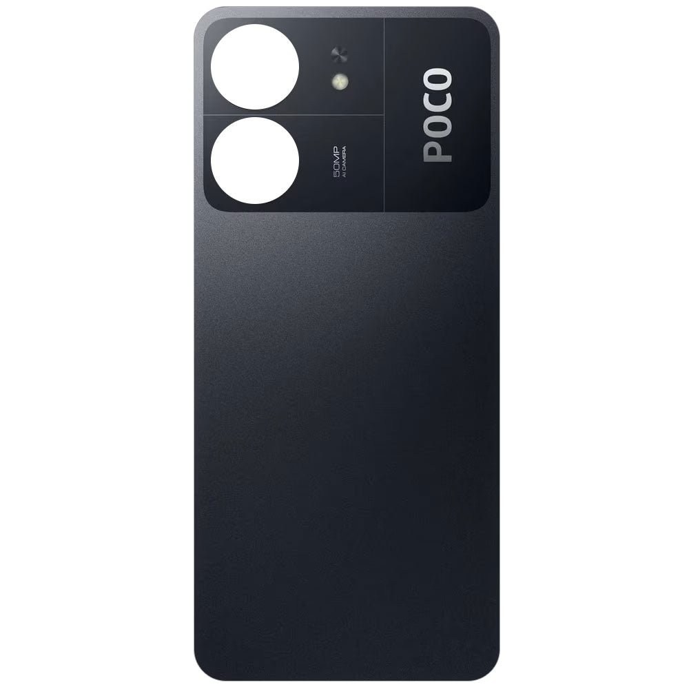 Kryt baterie Xiaomi Poco C65, Černý, Service Pack 1610111001479A