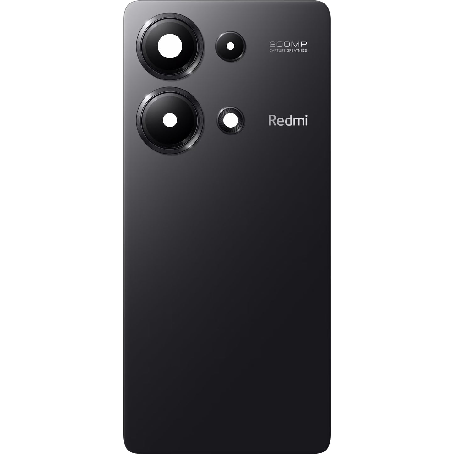 Kryt baterie Xiaomi Redmi Note 13 Pro 4G, černý (Midnight Black), servisní balení 56000700N600