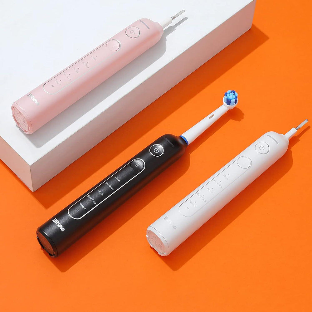 Náhradní hlavice SDR2 pro elektrický zubní kartáček Bitvae R2, sada 5 kusů, bílá