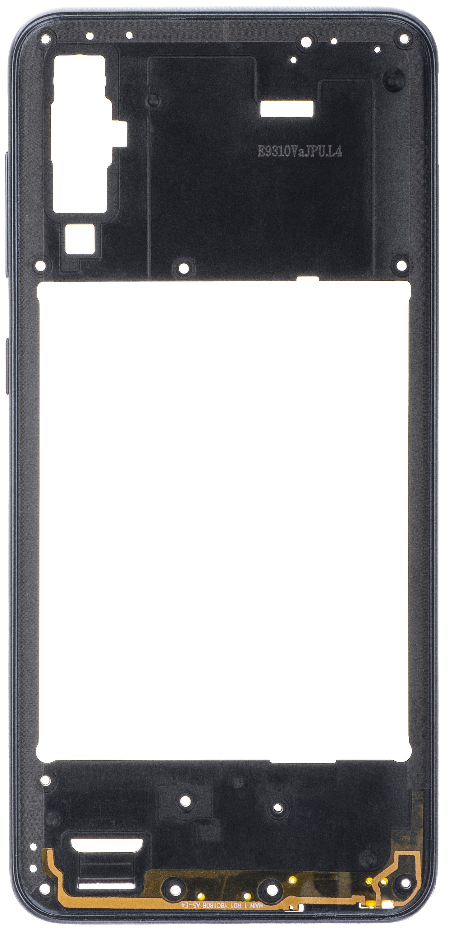 Pouzdro Mijloc Samsung Galaxy A50 A505, černé