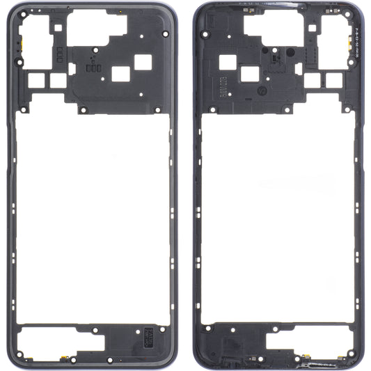 Střední pouzdro Oppo A52, černé