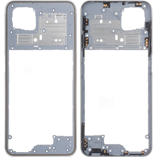 Střední pouzdro Oppo A92, bílé