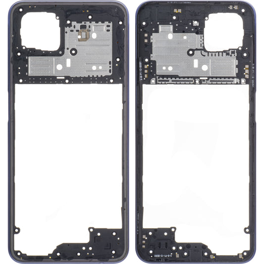 Oppo A92s Střední pouzdro Oppo A92s, černé