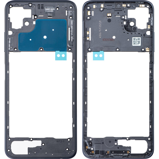 Pouzdro Mijloc Samsung Galaxy A22 5G A226, černé