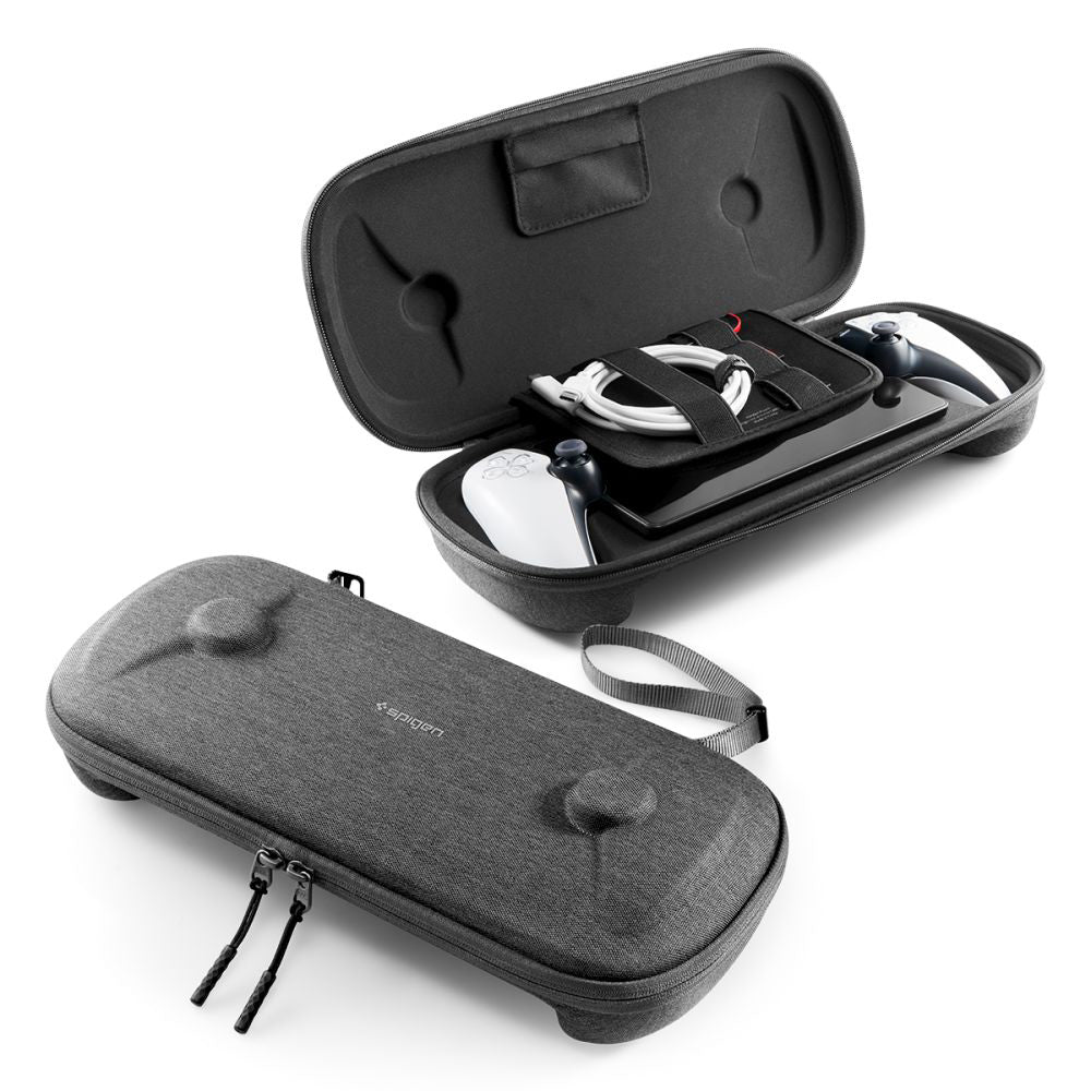 Ochranné pouzdro Spigen Klasden pro konzoli Sony Playstation Portal Remote Player, šedé