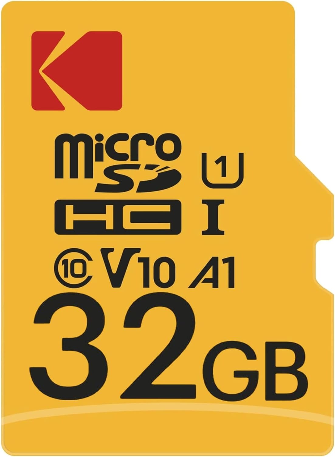 Paměťová karta microSDHC Kodak Premium Performance, 32Gb, Třída 10 / UHS-1 U1, S adaptérem EKMSDM32GHC10K