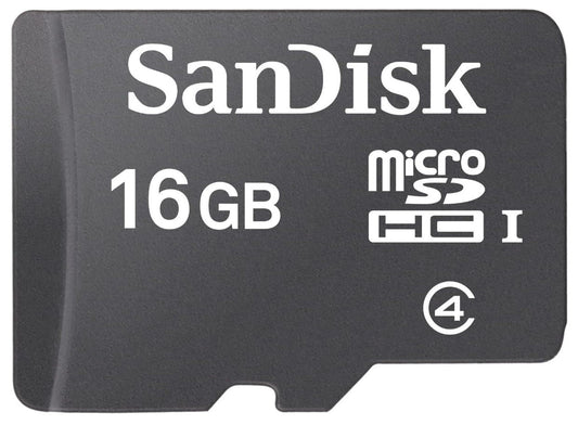 Paměťová karta SanDisk microSDHC, 16Gb, třída 4 SDSDQM-016G-B35
