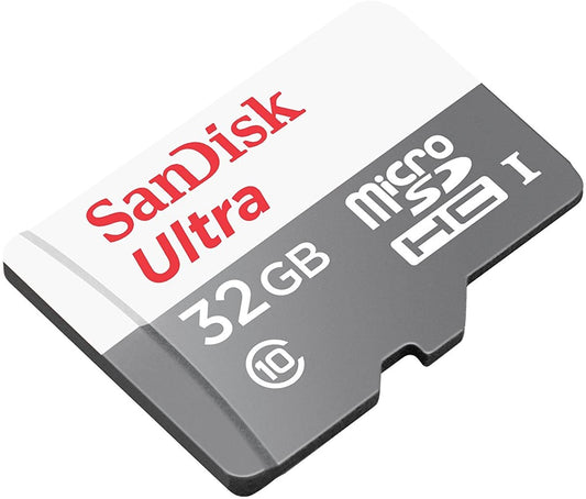 Paměťová karta microSDHC SanDisk Ultra, 32Gb, Třída 10 SDSQUNR-032G-GN3MN