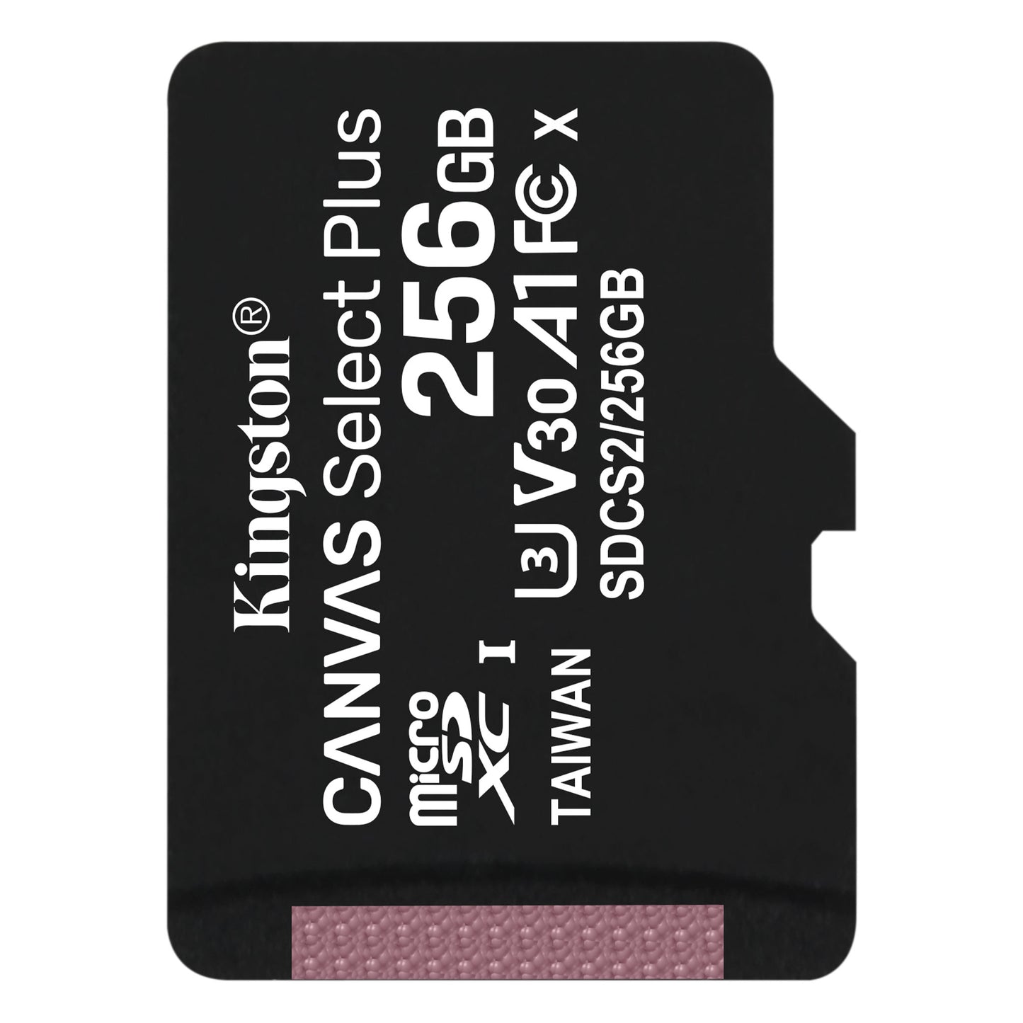 Kingston Canvas Select Plus Android A1, 256Gb, Class 10 / UHS-1 U1 SDCS2/256GBSP microSDXC Memory Card Kingston Canvas Select Plus Android A1, 256Gb, Class 10 / UHS-1 U1 SDCS2/256GBSP