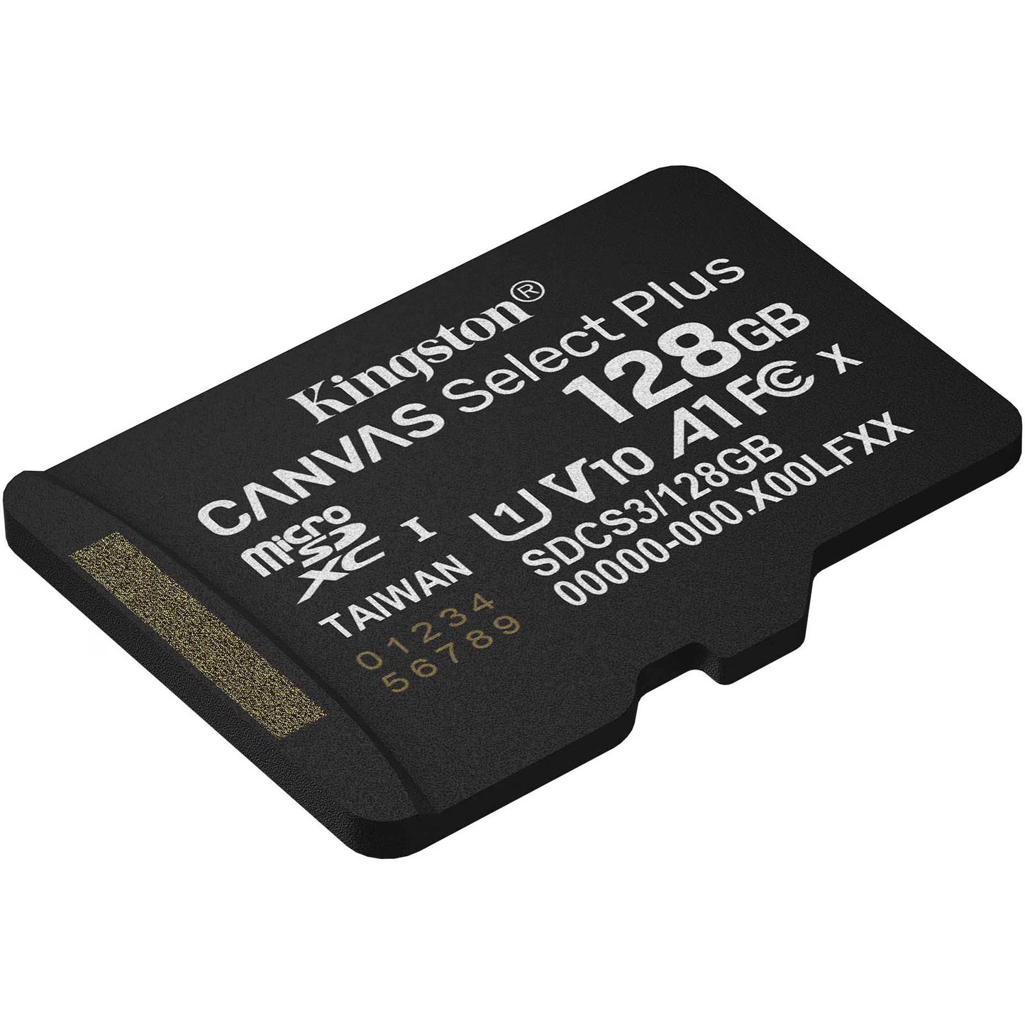 Paměťová karta microSDXC Kingston Canvas Select Plus Android A1, 128Gb, Třída 10 / UHS-1 U1 SDCS3/128GBSP