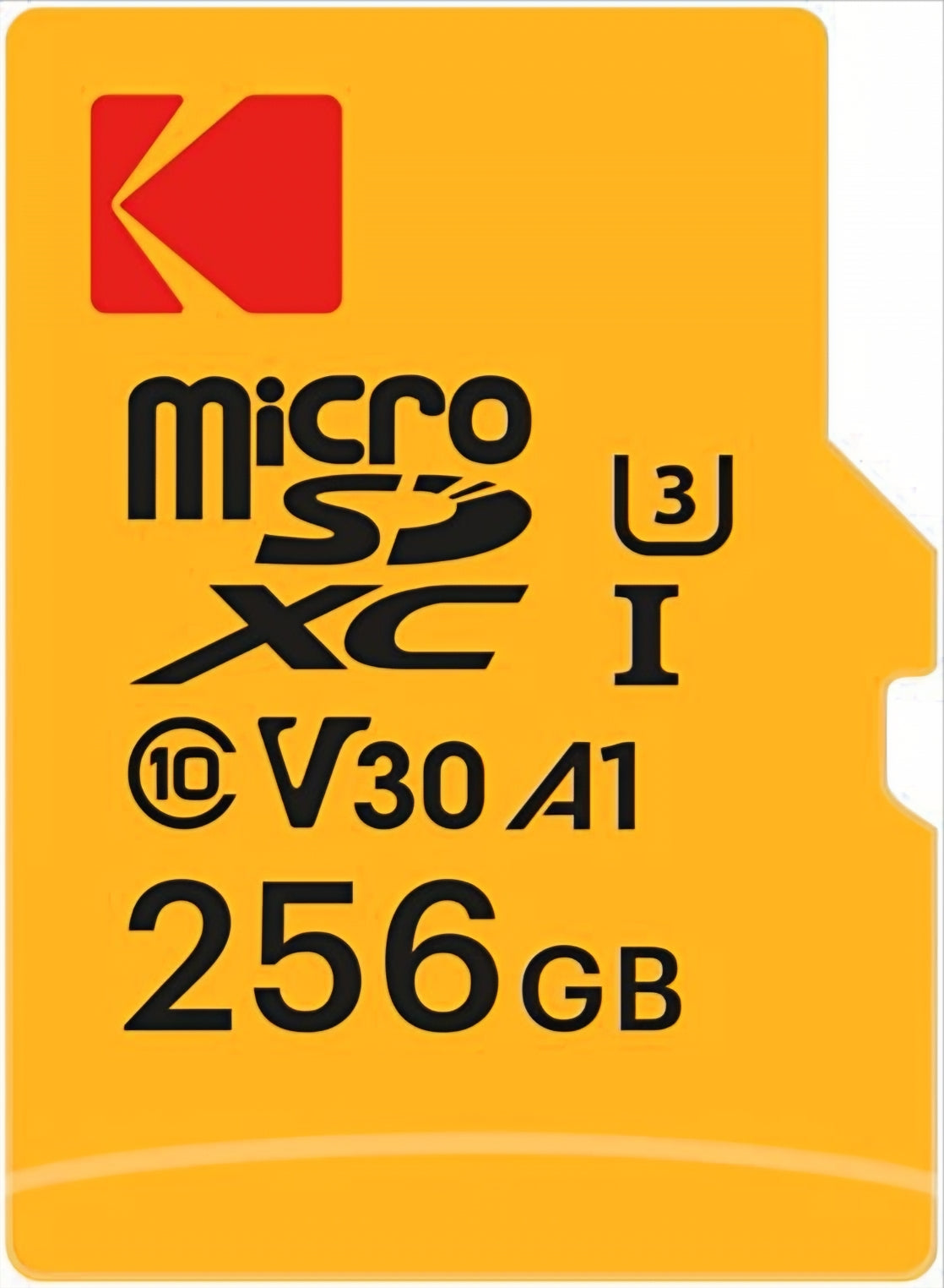 Paměťová karta microSDXC Kodak Ultra Performance, 256GB, Třída 10 / UHS-1 U3, s adaptérem EKMSDM256GXC10HPRK