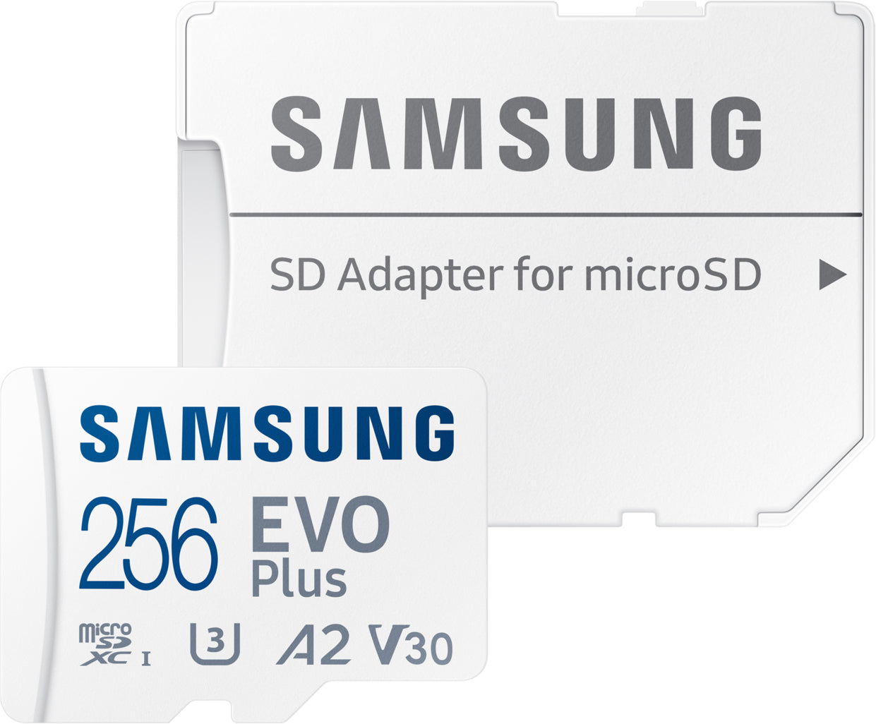 Paměťová karta microSDXC Samsung Evo Plus, 256Gb, Třída 10 / UHS-1 U3, S adaptérem MB-MC256SA/EU