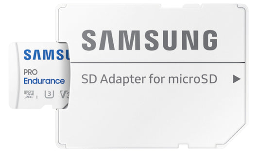 Paměťová karta microSDXC Samsung PRO Endurance, 128Gb, Třída 10 / UHS-1 U3, S adaptérem MB-MJ128KA/EU