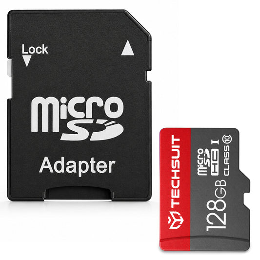 Paměťová karta microSDXC Techsuit THCM26, 128GB, Třída 10, s adaptérem
