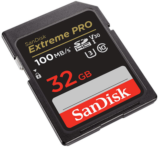 Paměťová karta SDHC SanDisk Extreme Pro, 32Gb, Třída 10 / UHS-1 U3 SDSDXXO-032G-GN4IN