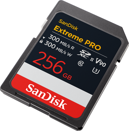 Paměťová karta SDXC SanDisk Extreme Pro, 256GB, Třída 10 / UHS-2 U3 SDSDXDM-256G-GN4IN