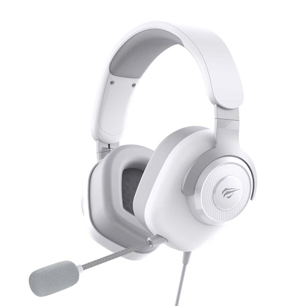Sluchátka pro hraní HAVIT H2230U, USB, 1.8m, bílá