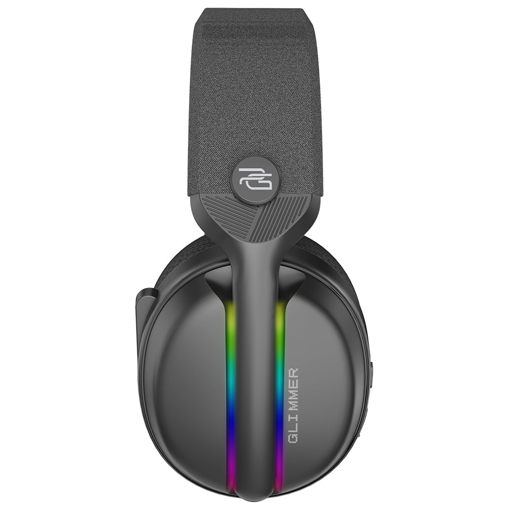 Bezdrátová herní sluchátka Proove Glimmer, RGB, BT / Wi-Fi / kabelová, černá WHGL00022001