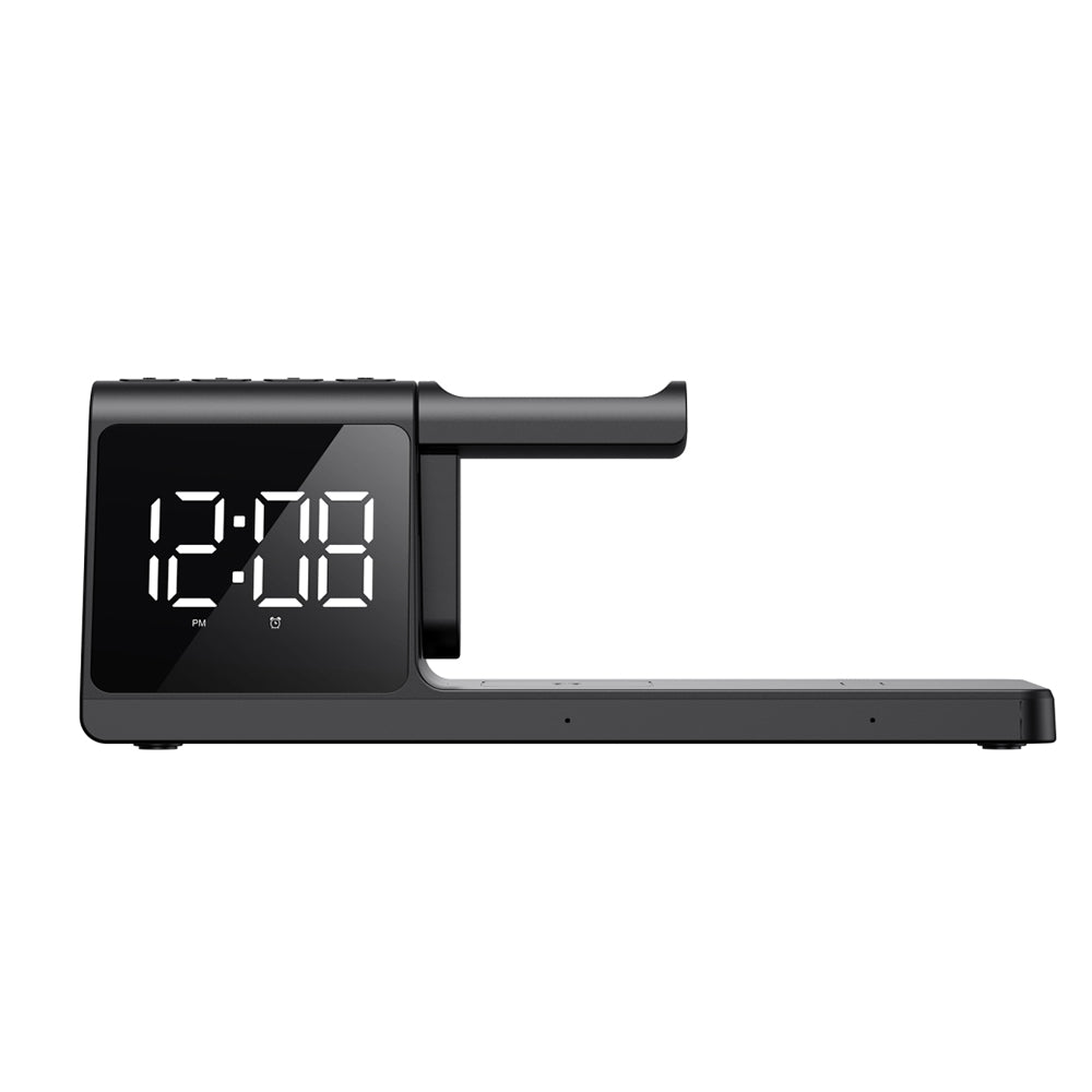 Digitální hodinky HAVIT W3042 4v1 s bezdrátovým nabíjením QI, černé