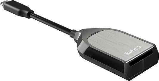 Čtečka paměťových karet SanDisk Extreme PRO USB-C, SD, šedá SDDR-409-G46