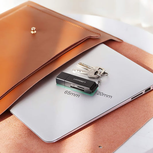 Čtečka karet USB 3.0 UGREEN CM104, SD - microSD, černá