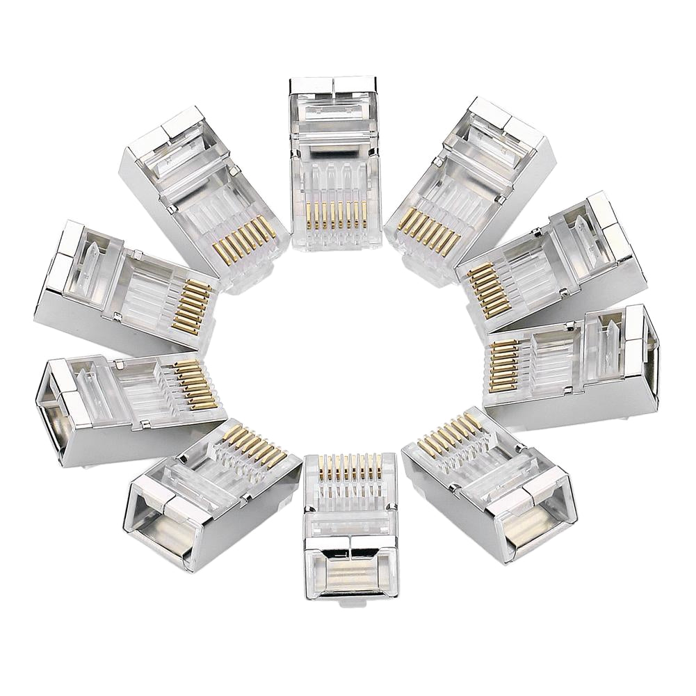 Síťový konektor UGREEN NW111, RJ45, Cat6, Sada 10 kusů