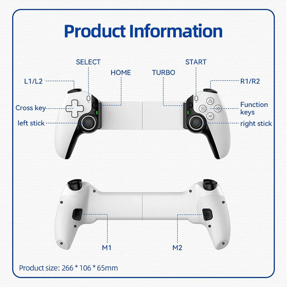 Controller Techsuit BSP-D9, Bílý
