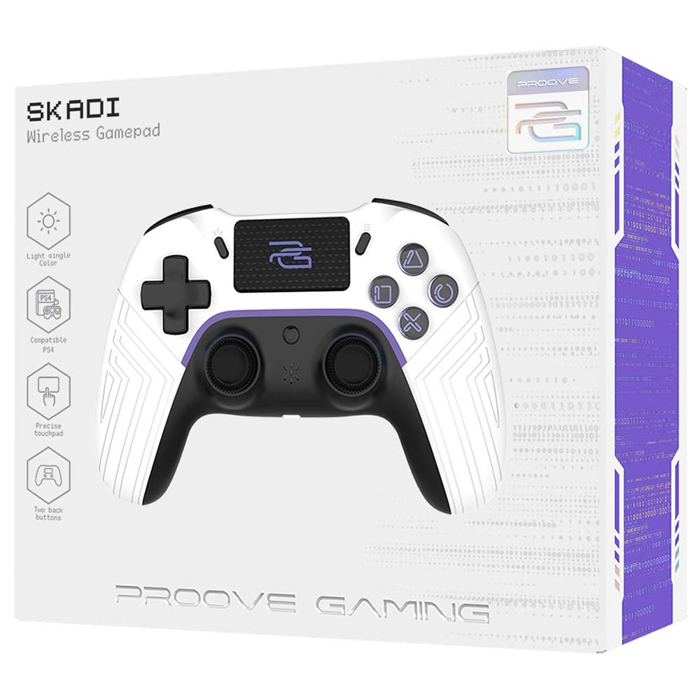 Ovladač Proove Skadi, Bílý WGSK00022002