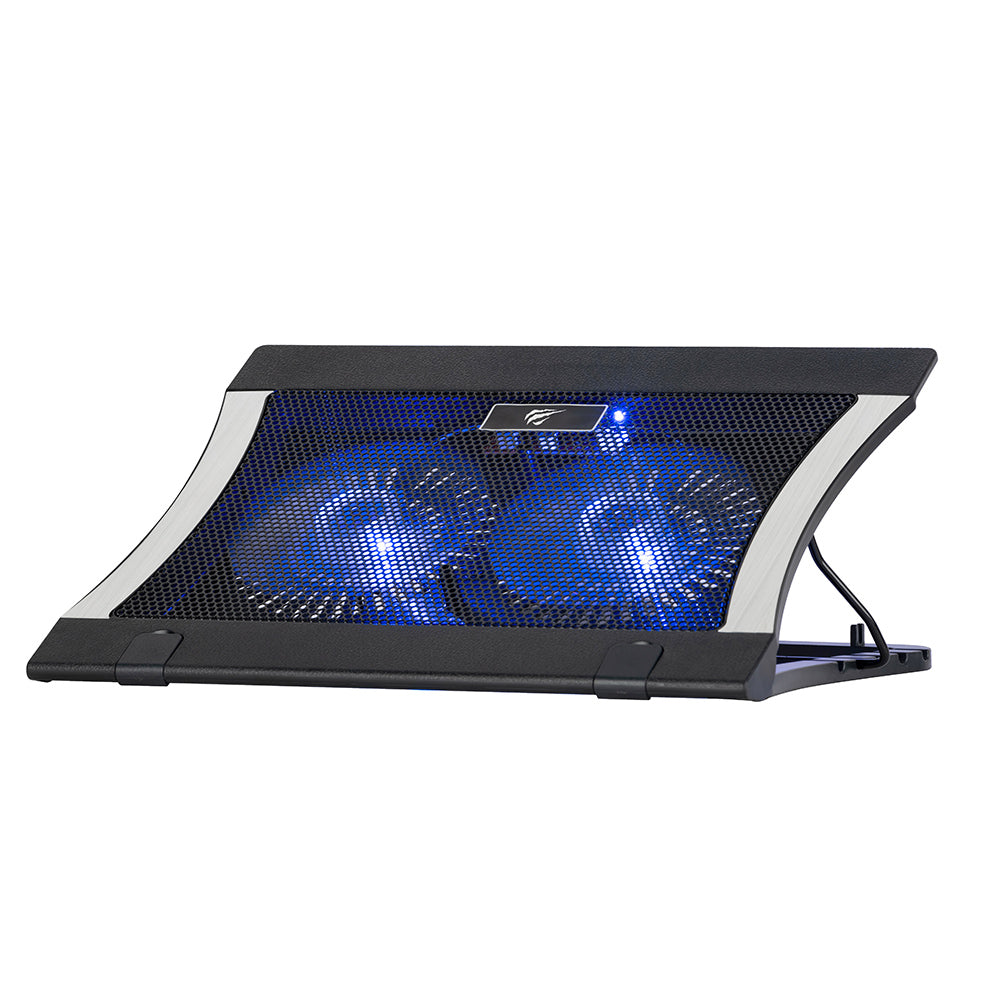 Chladič HAVIT F2051 pro Laptop 9inch - 17inch, Černý