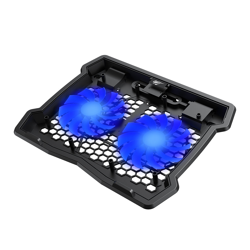 Chladič HAVIT F2075 pro Laptop 10inch - 15.6inch, Černý