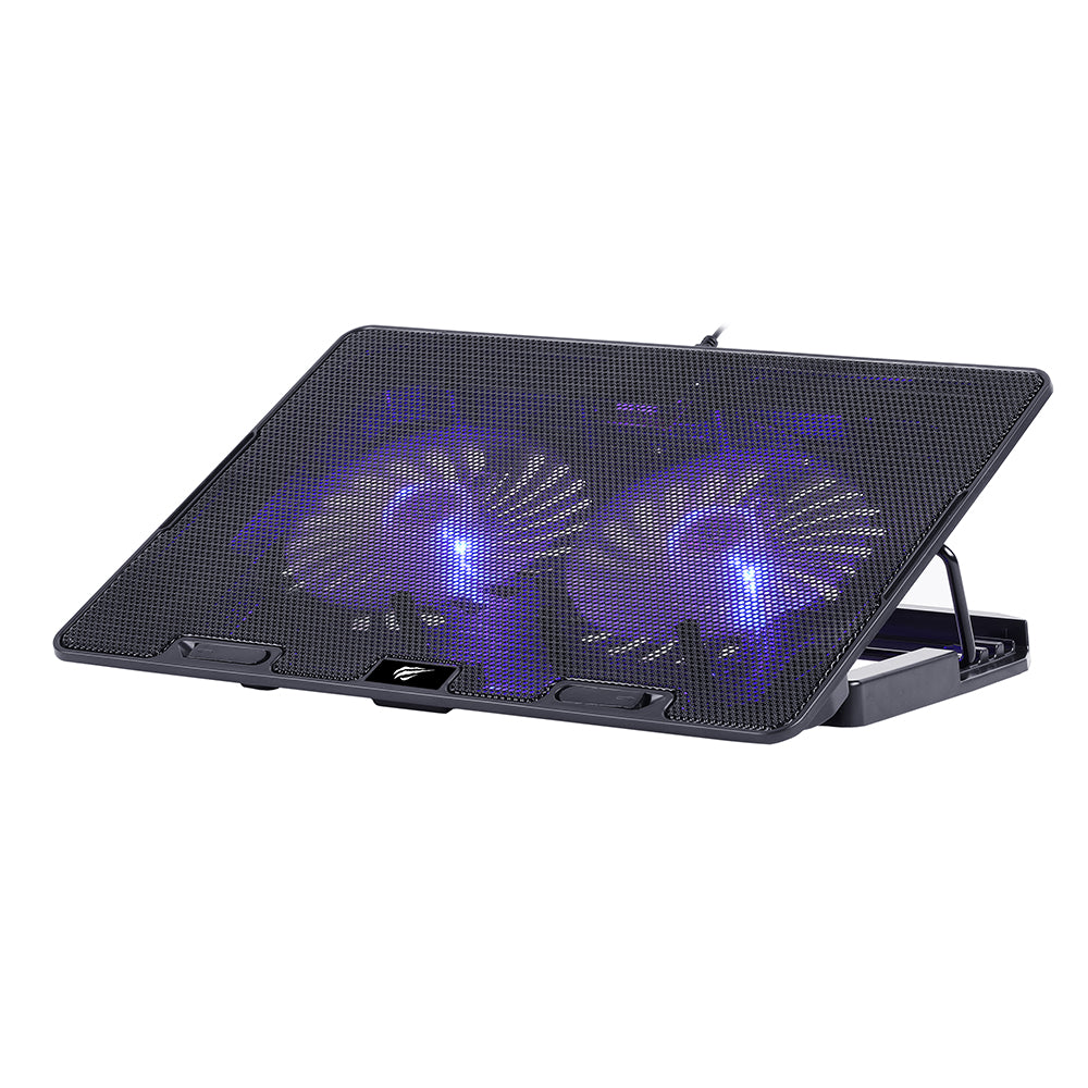 Chladič HAVIT F2083 pro Laptop 9inch - 17inch, Černý