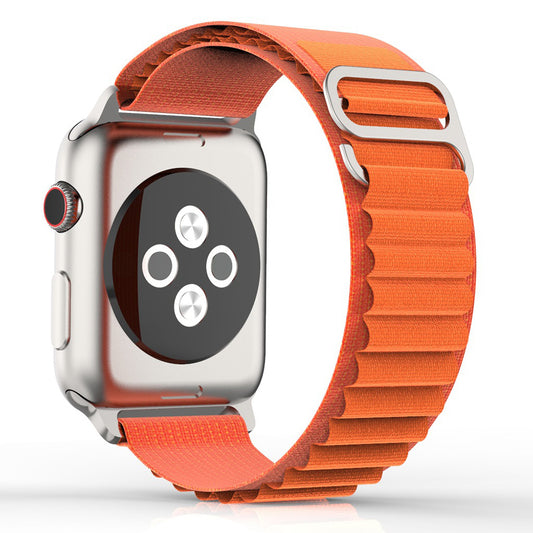 Dámský řemínek Techsuit W037 pro Apple Watch 42mm / 41mm / 40mm / 38mm Series, Oranžový