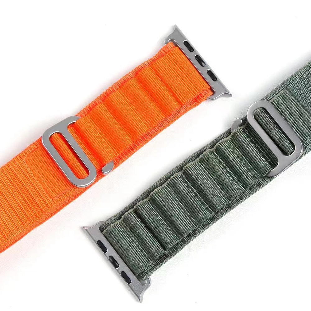 Dámský řemínek Techsuit W037 pro Apple Watch 42mm / 41mm / 40mm / 38mm Series, Oranžový