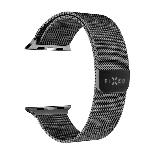 Fixed Mesh řemínek pro Apple Watch 42mm / 41mm / 40mm / 38mm Series, Černý