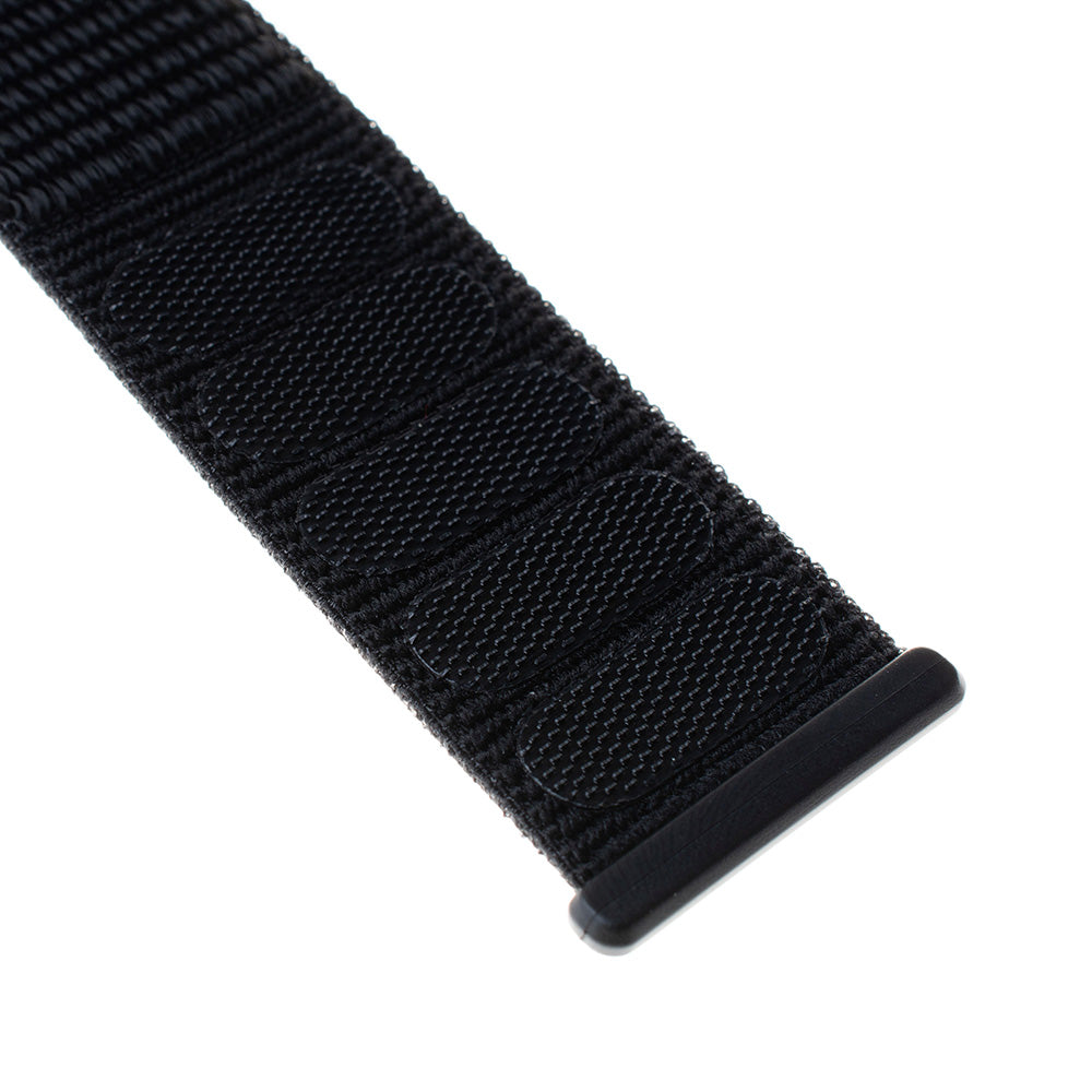 Nylonový řemínek Fixed pro Apple Watch 49mm / 46mm / 45mm / 44mm / 42mm Series, černý