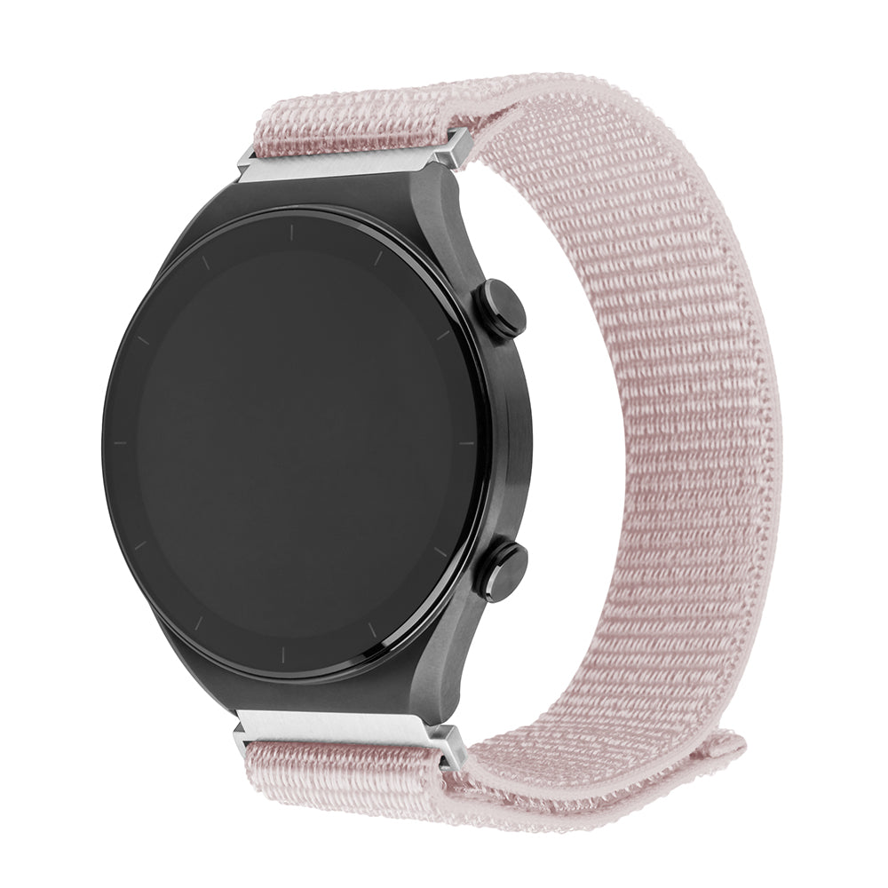 Fixed Nylon Sporty řemínek pro Huawei Watch / Xiaomi Watch Series, 22mm, Růžové Zlato