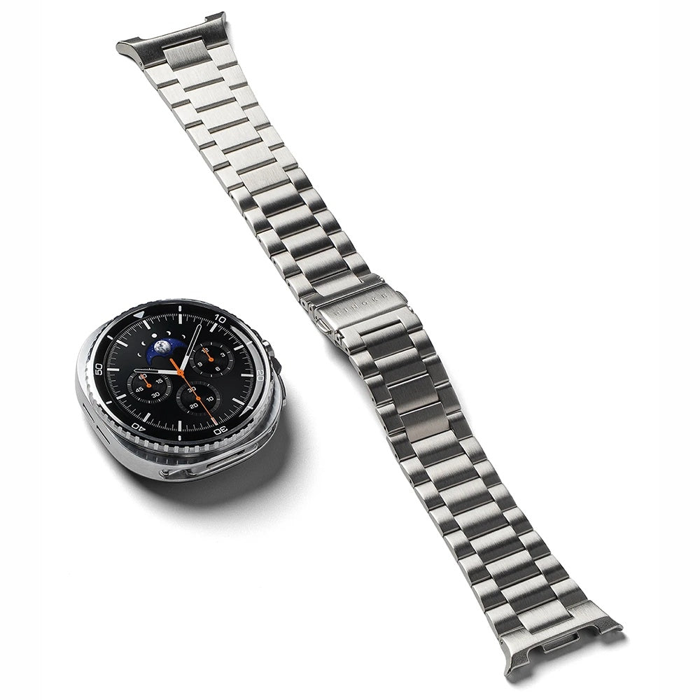 Náramek Ringke Metal One Air pro Samsung Galaxy Watch8 / Watch8 Classic Series, Stříbrný