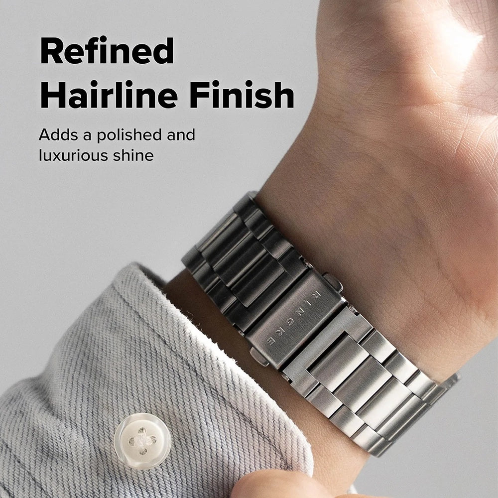 Náramek Ringke Metal One Air pro Samsung Galaxy Watch8 / Watch8 Classic Series, Stříbrný