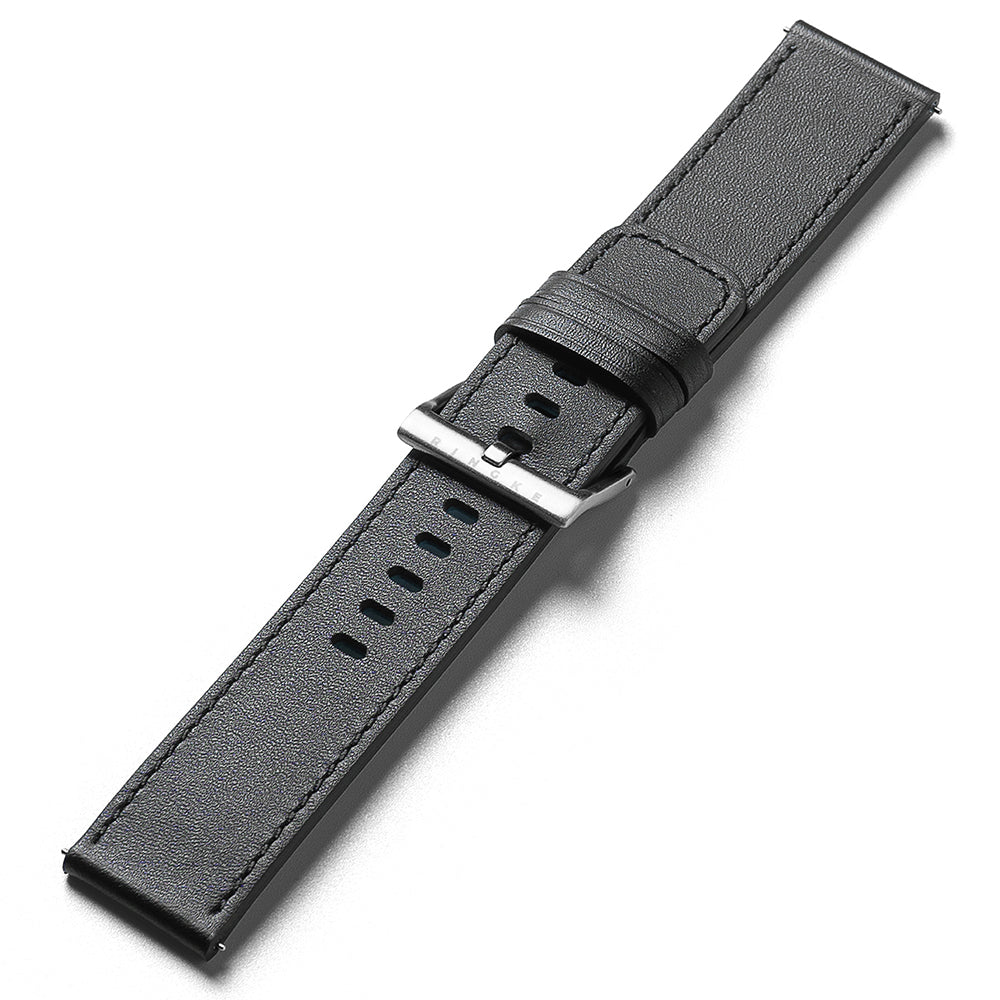 Řemínek Ringke One Basic Bold pro Fossil Watch / Mobvoi Watch / Suunto Watch Series, 24mm, Černý.