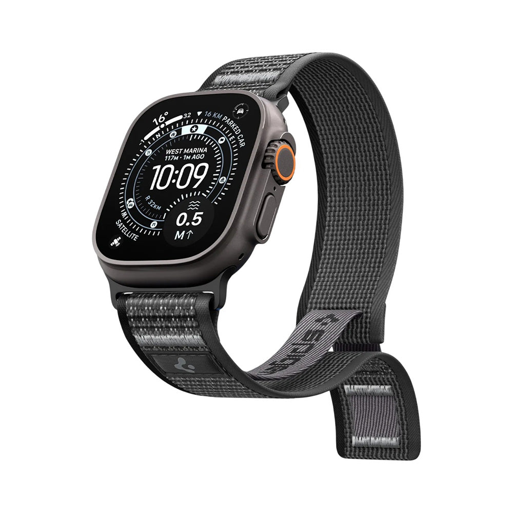 Řemínek Spigen Athlex Air 2 pro Apple Watch 49mm / 46mm / 45mm / 44mm Series, Šedý AMP11113