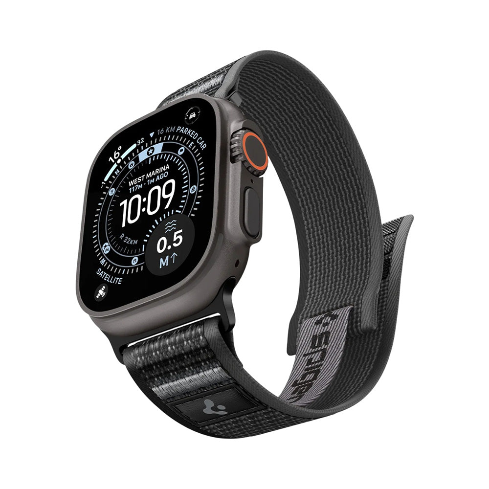 Řemínek Spigen Athlex Air 2 pro Apple Watch 49mm / 46mm / 45mm / 44mm Series, Šedý AMP11113
