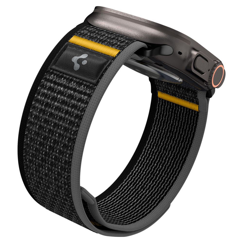 Popruh Spigen Athlex Air pro Apple Watch 49mm / 46mm / 45mm / 44mm Series, Černý AMP09033