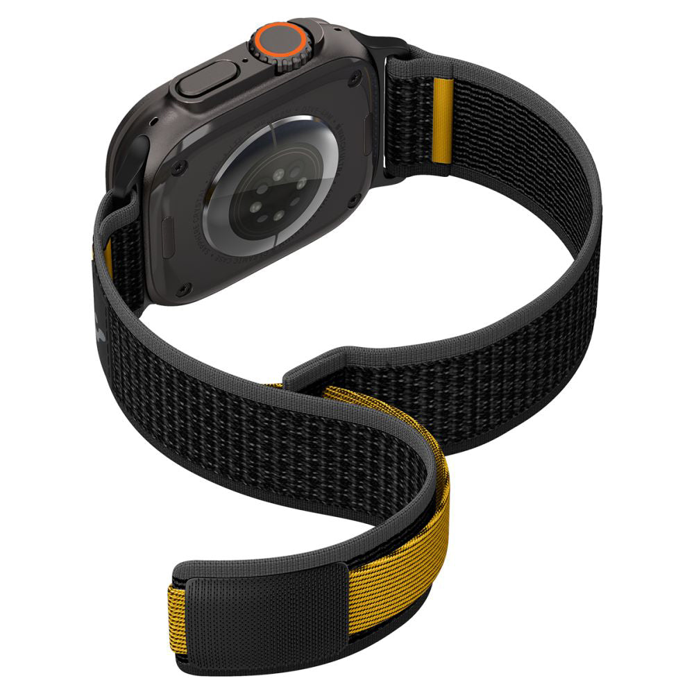 Popruh Spigen Athlex Air pro Apple Watch 49mm / 46mm / 45mm / 44mm Series, Černý AMP09033