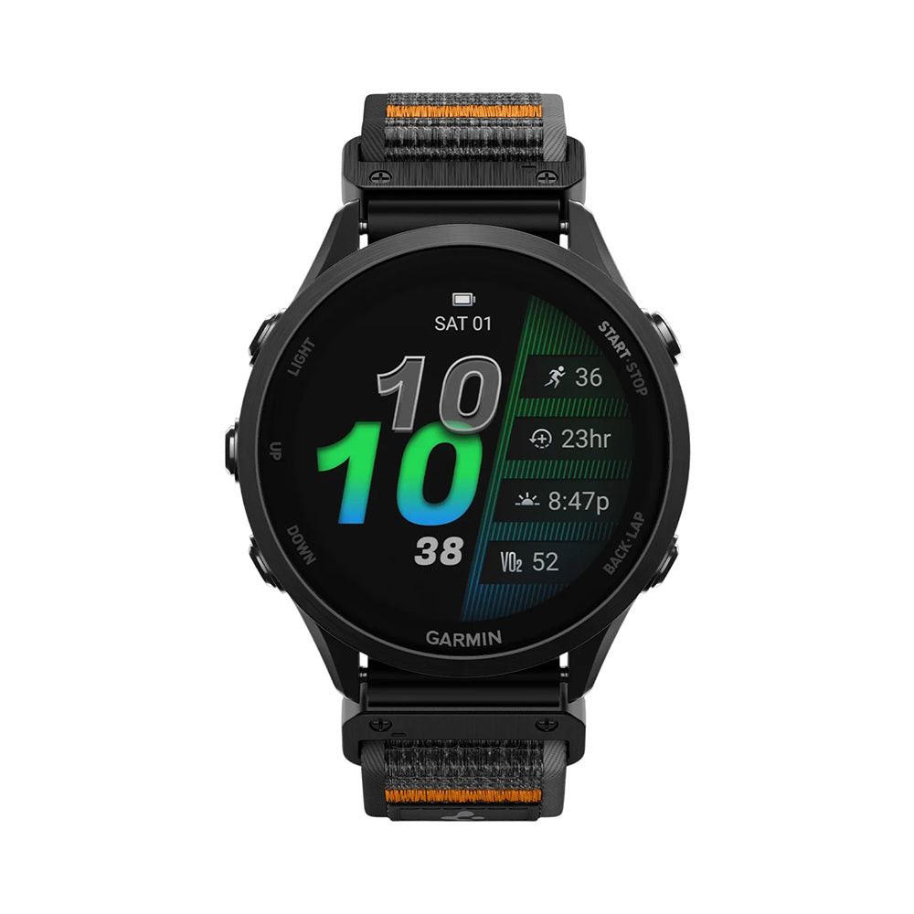 Řemínek Spigen Athlex Air pro Garmin Watch Fenix / Forerunner / Approach Series, 22mm, Černo-oranžový AMP11426