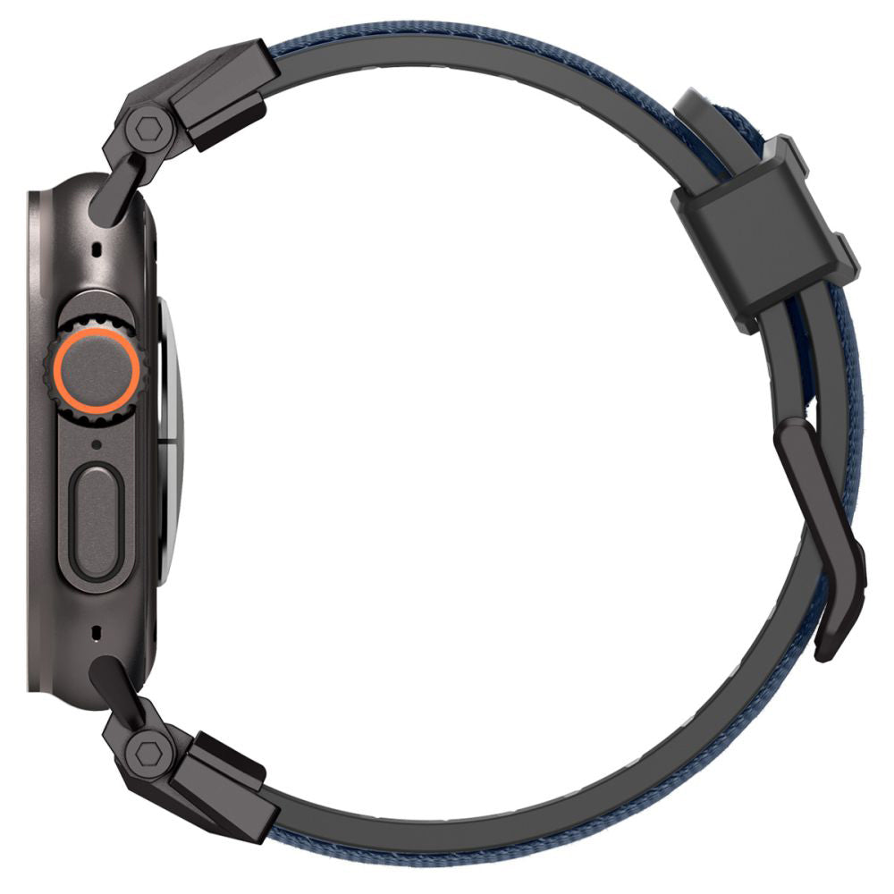 Spigen DuraPro Armor Strap for Apple Watch 49mm / 46mm / 45mm / 44mm / 42mm Series, Navy Blue AMP09103
