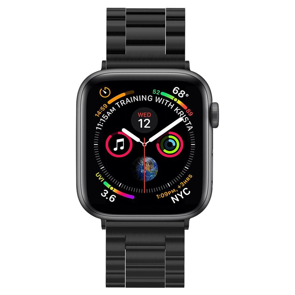 Řemínek Spigen Modern Fit pro Apple Watch 49mm / 46mm / 45mm / 44mm / 42mm Series, Černý 062MP25403